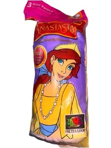Vintage Anastasia 1997 Fruit Of The Loom Fun Pals 90s Kids Slip Size 8 - Bild 1 von 6