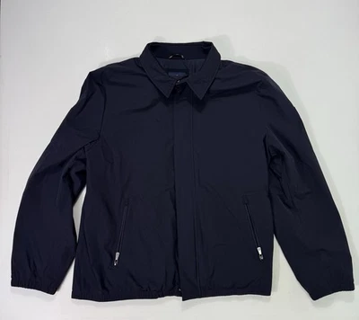 Brooks Brothers Thermore Jacket Men 2XL Navy Blue Full Zip Nylon Pockets Outdoor - Image 1 of 4
