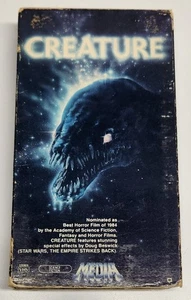 Creature (VHS, 1985) Original 1985 First Release, Horror, Sci-Fi, Klaus Kinski - Picture 1 of 12