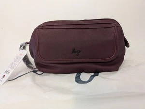 Lug Via Cosmetic Pouch Matte Luxe VL- Wine Red NWT - Picture 1 of 7