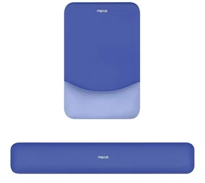 MOSISO Wrist Rest Support & Mousepad Non-Slip Memory Foam Set In Royal Blue New - Picture 1 of 8