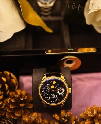 IWC Portugieser Men’s Perpetual Calendar Moonphase- IW502103 - MSRP $37,900 - Image 1 of 4