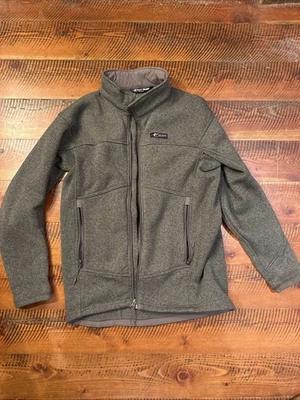 STONE GLACIER ZENITH FLEECE HOODY Size Medium Stone Grey - Image 1 of 3