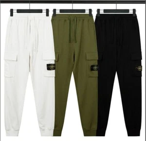 Hot Mens Company Casual Sports Pants Trousers Sports Footpants Unisex Party Tags - Picture 1 of 26