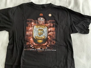 MAGLIETTA SAN FRANCISCO GIANTS 2010 WORLD SERIES CHAMPIONS TAGLIA LARGE MLB BASEBALL - Foto 1 di 5