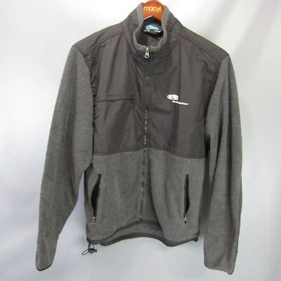 Куртка флисовая Tri-Mountain на молнии с логотипом DuPont серая черная мужская размер L - Изображение 1 из 4