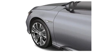 Genuine OEM Honda Accord Fender Silver Garnish Accent Trim 18-22 08F59-TVA-121 - Picture 1 of 3