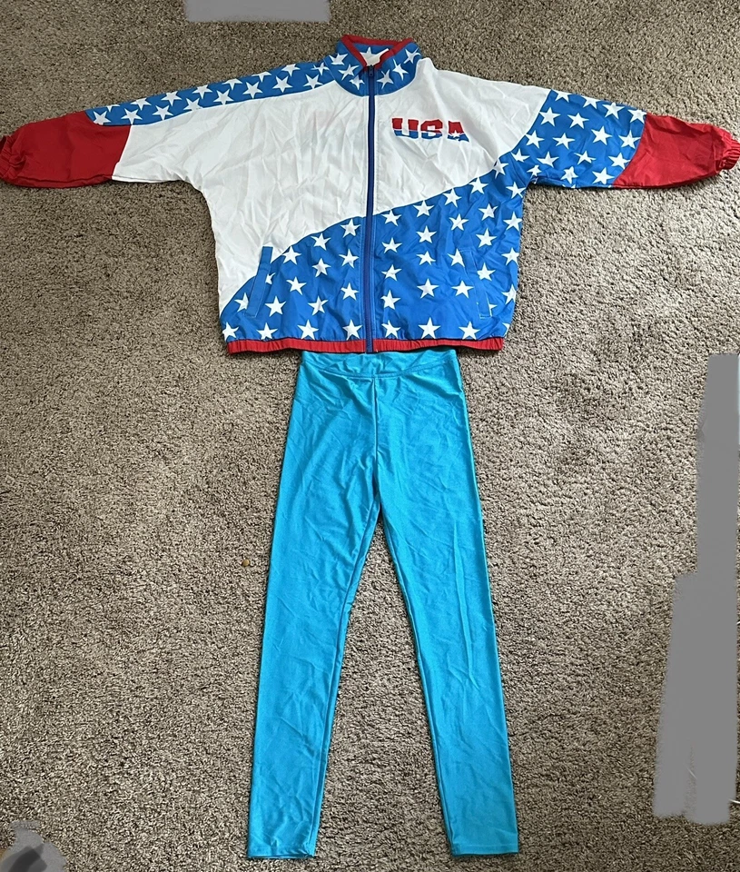 Костюм на Хэллоуин женский б/у русская девочка из 90-х - Изображение 1 из 1