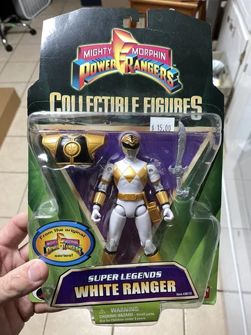 Bandai Power Rangers Collectible Figures Super Legends WHITE RANGER #30172 Cover