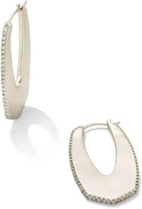 Kendra Scott Silber Adeline Creolen - Bild 1 von 2