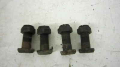 73-87 GM Dana 70HD Rear Drum Brake Backing Plate Bolt Set OEM 4pcs Set - Imagem 1 de 4