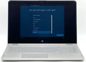 HP Envy x360 - 15.6" FHD Touch - i7-7500U - 8GB RAM -1TB HDD -Silver -15-aq165nr - Picture 1 of 6