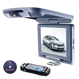 XTRONS 10,4" KFZ Auto Deckenmonitor DVD Player digital 640*480 120° Grau - Bild 1 von 1
