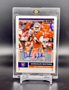 Deshaun Watson 2017 Rookie Auto Panini Score Football No. 361 Clemson Texans NFL - Picture 1 of 3