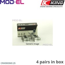 BIG END BEARINGS +0.25mm FOR VW AZM/AZG/AZH/AZJ/BEH/BDC/BGD/AXA/ALT/AXW 2.0L