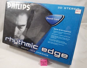 Philips Rhythmic Edge 3D Stereo PCI Soundcard NEW SEALED sound card PSC702 Q3D - Picture 1 of 8