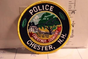 police patch  CHESTER POLICE NEW HAMPSHIRE - Picture 1 of 1
