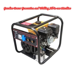 Soldadora de máquina de soldadura de CC todo en uno de generación de energía y soldadura de gasolina - Imagen 1 de 6