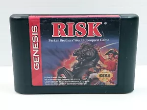 SEGA GENESIS RISK 1994 CARTRIDGE ONLY Tested - Picture 1 of 3
