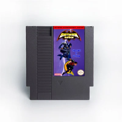 Batman and Robin Shadows of Gotham NES  Game USA (note: buyer DOES NOT pay fees) - Image 1 of 2