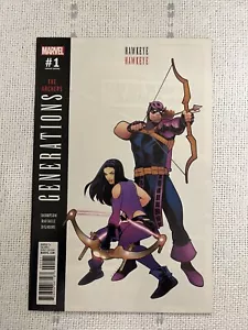 Generations: Hawkeye & Hawkeye #1 - (2017) - Marvel Comics - VF/NM - Picture 1 of 6