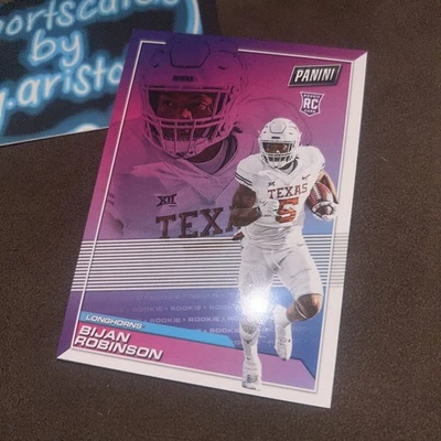 2023 Panini Player of the Day - Rookies Bijan Robinson #RC4 (RC) - Image 1 of 2