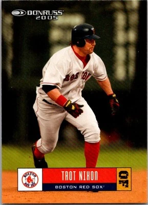 2005 Donruss #128 Trot Nixon - Image 1 of 2