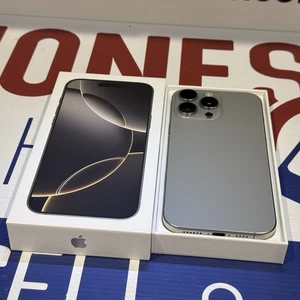 Apple iPhone 16 Pro Max 512GB Natural titanium 100% battery - Photo 1 sur 8