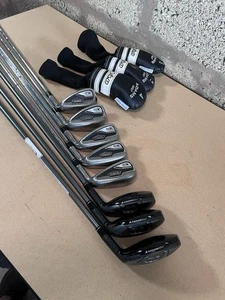 Adams Idea Tech V4 Hybrid Combo Irons / 4-PW+GW / Regular Flex Adams Shafts - Picture 1 of 9
