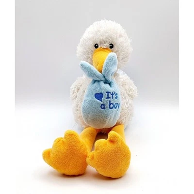 Ganz Baby It's a Boy Stork Plush 13" Bird Stuffed Animal Foto 1 de 4