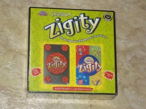 Zigity Card Game by Cranium in Collectable Tin Storage Case 2004 8+ NEW SEALED - Picture 1 of 1