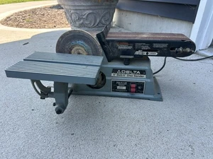 DELTA 4" BELT/6" DISC SANDER MODEL 31-460 1/3HP 120V - Picture 1 of 4
