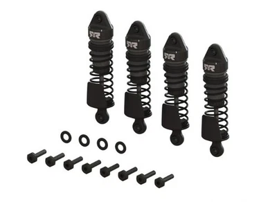 ARMA Aluminum Shock Set, 58mm Length, 2000cSt Oil(Gunmetal) For 1/14 TYPHON GROM - Image 1 of 2