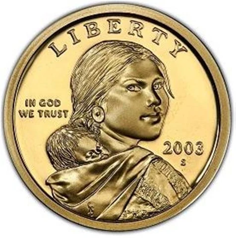 2003-S PROOF SACAGAWEA DOLLAR Cover