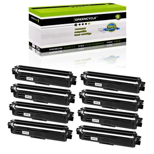 8PK TN221 BK Toner Cartridge Fit for Brother MFC-9140CDW MFC-9140CDN MFC-9330CDW - Afbeelding 1 van 24