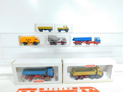 7X Wiking 1:87/H0 MB: 674 + 682 + 879 + 374 + 642 Ecc, Mint + 6X Box #BX324-0,5 - Immagine 1 di 3