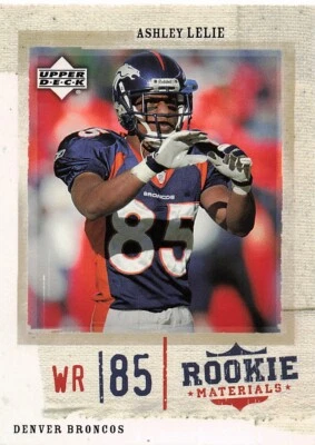 2005 Upper Deck Rookie Materials #26 Ashley Lelie - Image 1 of 2