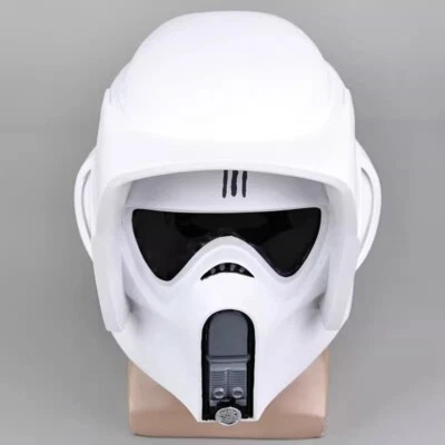 Anime Star Wars Stormtrooper Scout Troopers White Helmet Cosplay Props Mask  - Image 1 of 4