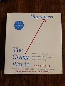 The Giving Way To Happiness Audio Book On 9 CDs, 9.5 Hours Unabridged - Picture 1 of 3