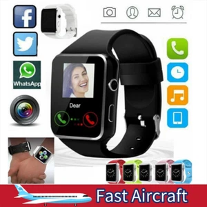 A1 Smart .Watch Bluetooth GSM SIM Téléphone Caméra Podomètre pour Android iOS Neuf - Photo 1 sur 25