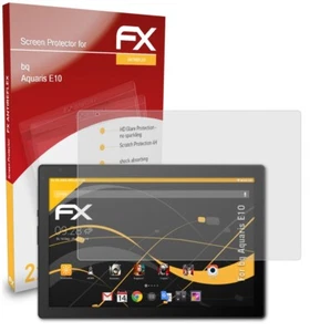 atFoliX 2x Screen Protection Film for bq Aquaris E10 matt&shockproof - Afbeelding 1 van 8