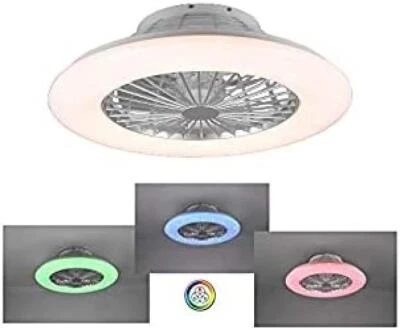 VENTILATORE PLAFONIERA LED RGB  CM.50 - Immagine 1 di 4