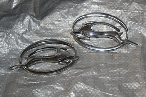 1994-2009 Chevrolet Impala Side Pillar Emblem Badge Symbol Logo OEM Set - Picture 1 of 2