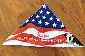 Neu fabrikversiegelt - 2016 Promo Chick-fil-A Cow - patriotische amerikanische Flagge Farben - Bild 1 von 7