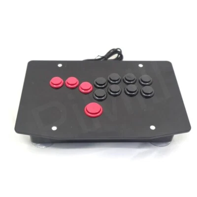 RAC-J503B All Buttons Leverle Arcade USB Wired Fight Stick Controller PC - Image 1 of 2