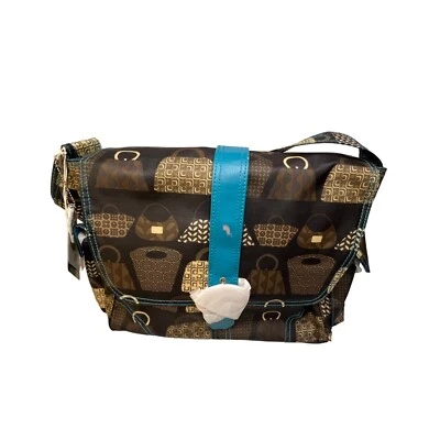 Kalencom New Orleans Diaper Bag with Changing Pad, Bottle Holder, Zipper Pouch - Image 1 of 4