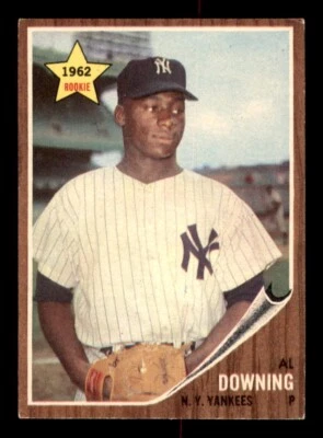 1962 Topps Baseball #219 Al Downing VG/EX *e1 - Image 1 of 2