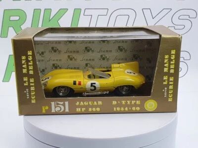 Jaguar D Type Brumm 1/43 Giallo 1954 - Immagine 1 di 3