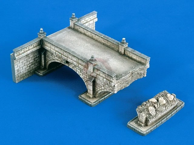 Verlinden 1/72 Destroyed Stone Bridge System Section WWII [Resin Diorama] 2054 - Image 1 of 1