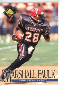 1994 Pro Line Rookies #329 Marshall Faulk Indianapolis Colts - Picture 1 of 2